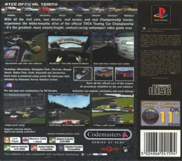 TOCA World Touring Cars (ES - IT) box cover back